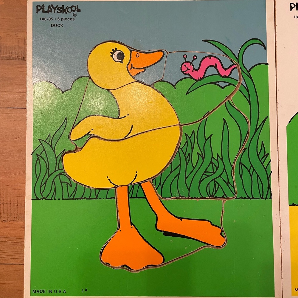 Playskool Vintage Puzzle Set - Picture 2 of 5